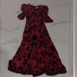 Farm rio sweet forest pink midi size small